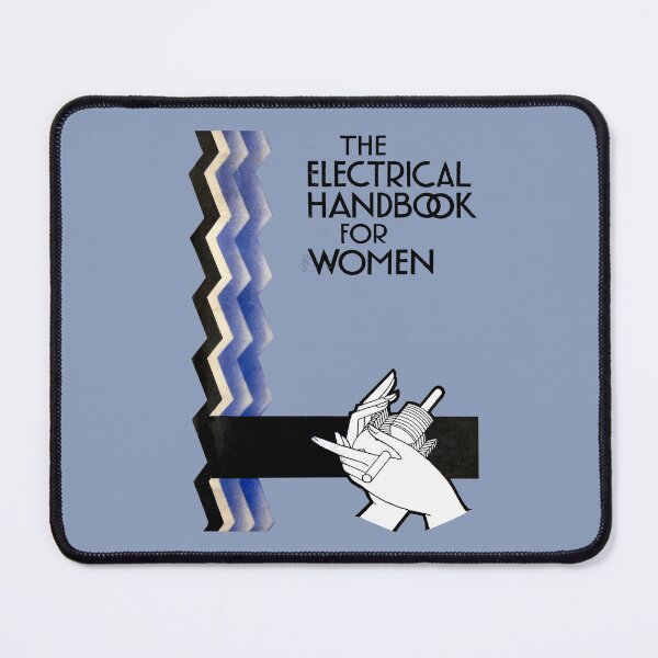 Item preview, ELECTRICAL HANDBOOK FOR WOMEN - COVER designed and sold by ThrowbackAds.