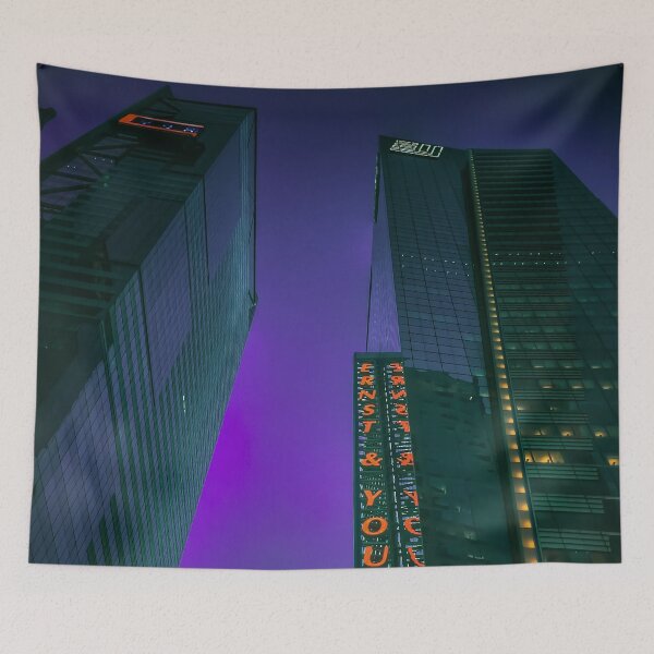 Item preview, Purple Sky, Manhattan, New York City  designed and sold by eleonoraingrid.