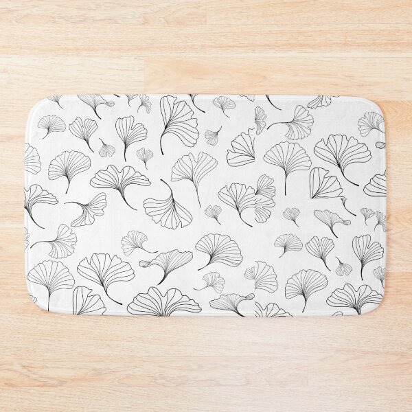 Item preview, beautiful colorful pattern with ginkgo biloba leaves - antistress coloring book designed and sold by Sunshine2504.
