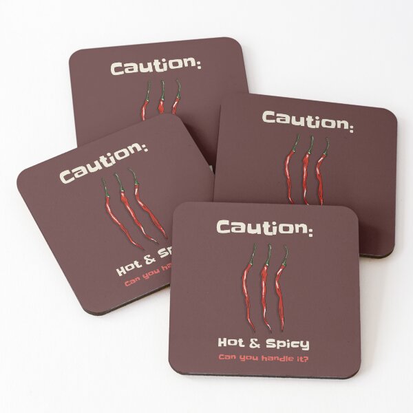 Item preview, Hot and Spicy. Hot Chili Caution designed and sold by Rebel-Design.