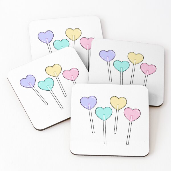 Item preview, Heart Lollipop Pattern designed and sold by MadeByBeata.