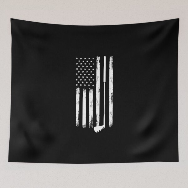 Item preview, American Flag Golf Club Patriotic Golfing For Golfer Partner designed and sold by Nessshirts.