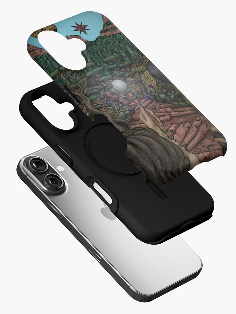 Thumbnail 2 of 4, iPhone Case, She Illuminates the Path by Ordovich designed and sold by Ordovich.