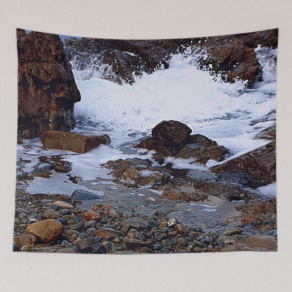 Item preview, Picturesque Ocean Waves, Rocky Shore Seascape designed and sold by CreateShape.