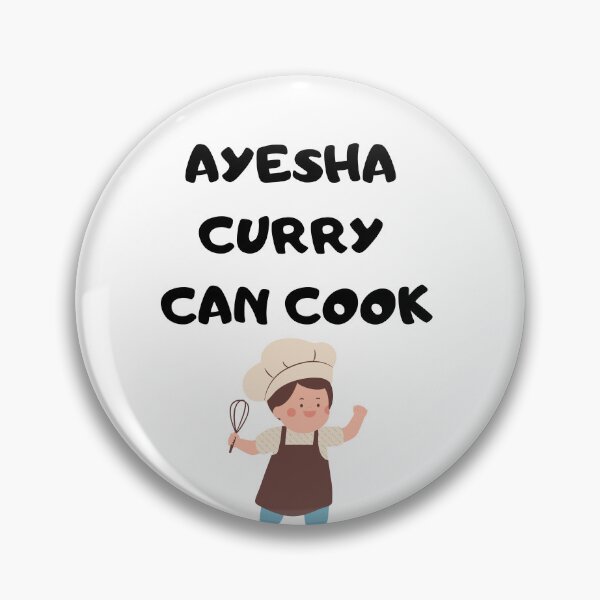 Item preview, AYESHA CURRY CAN COOK FUNNY DESIGN  designed and sold by JaneDesignsForU.