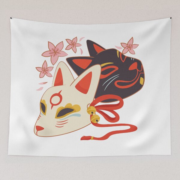Item preview, Kitsune Mask designed and sold by OtterFactory.