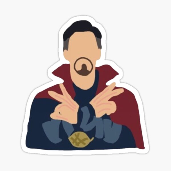 Dr Strange Sticker For Sale By Marvelposters Redbubble 2397