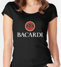 BACARDI Women's Fitted Scoop T-Shirt