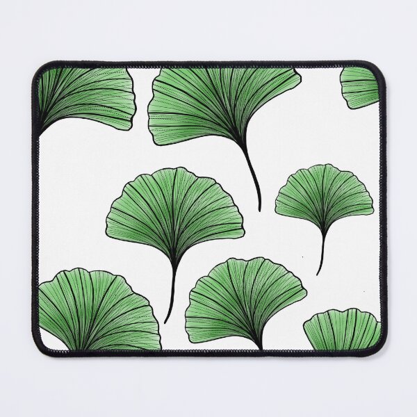 Item preview, beautiful colorful pattern with ginkgo biloba leaves - antistress coloring book designed and sold by Sunshine2504.