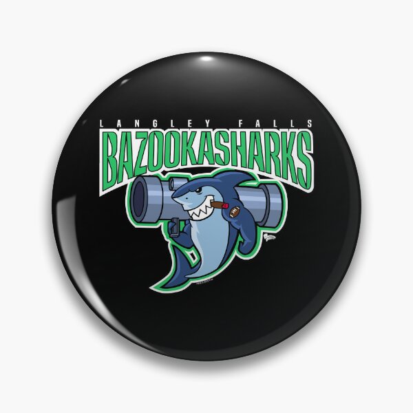 Artikelvorschau, American Dad Bazooka Sharks entworfen und verkauft von Lyda Hartmann.