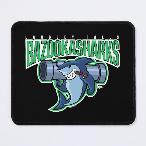 Item preview, American Dad Bazooka Sharks designed and sold by Lyda Hartmann.