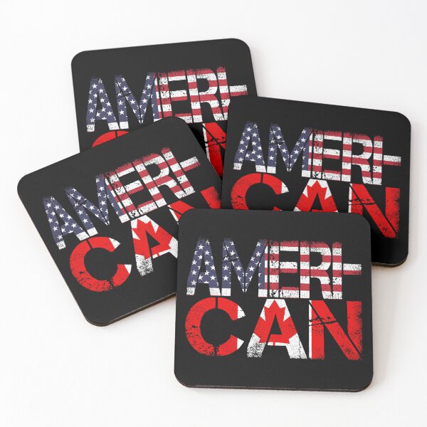 Item preview, American Canadian Flag America Canada Patriotic designed and sold by Lyda Hartmann.