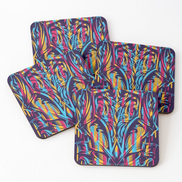 Item preview, Ornament - Metal design in dripping Paint designed and sold by The Patootoos.
