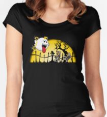 Geisterjäger Bros Tailliertes Rundhals-Shirt