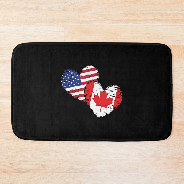 Item preview, Canadian USA Hearts Canada designed and sold by Lyda Hartmann.