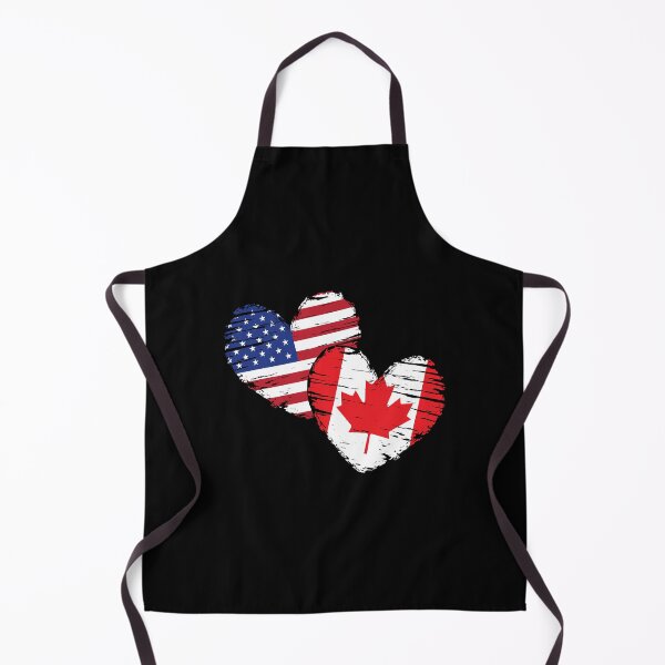 Item preview, Canadian USA Hearts Canada designed and sold by Lyda Hartmann.