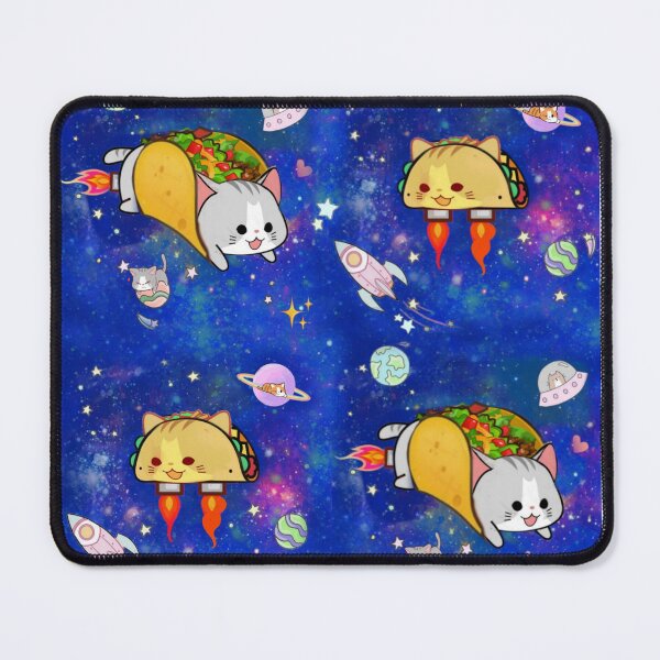 Item preview, Outerspace Tacocat Pattern designed and sold by PlanetLucky.