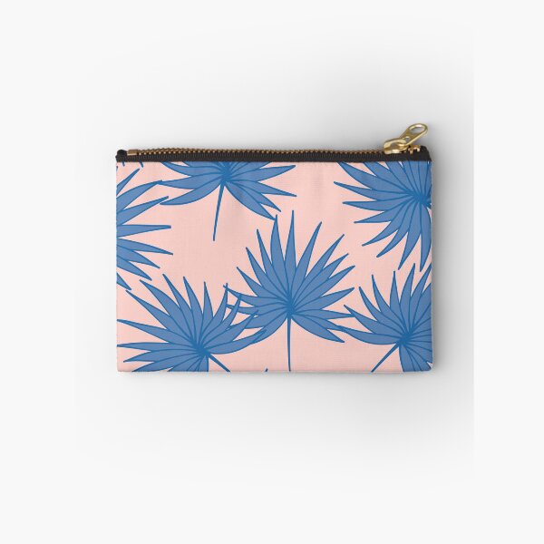 Item preview, Tropical Leaves Pattern Blue Saw Palmetto designed and sold by GraphicsClub.