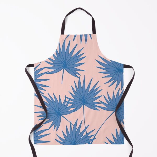 Item preview, Tropical Leaves Pattern Blue Saw Palmetto designed and sold by GraphicsClub.
