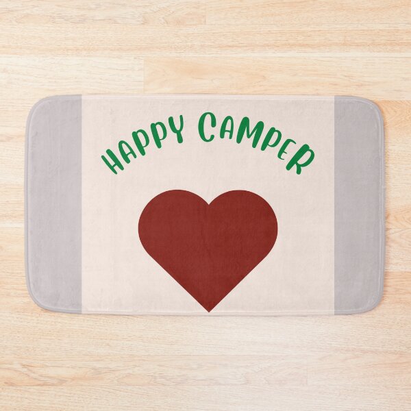 Item preview, Happy Camper designed and sold by Peaceful Lotus Home Design.