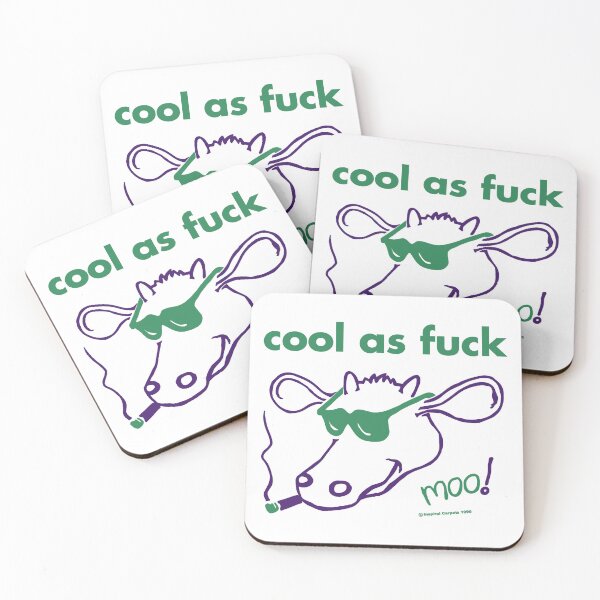Item preview, Cool As Fuck designed and sold by Lyda Hartmann.