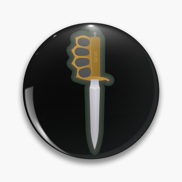 Item preview, Trench Knife with green border designed and sold by BRU Design.
