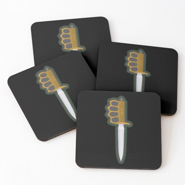 Item preview, Trench Knife with green border designed and sold by BRU Design.