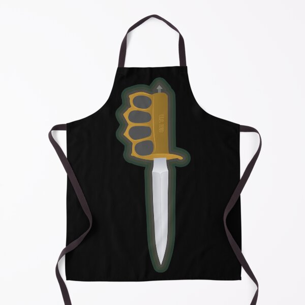 Item preview, Trench Knife with green border designed and sold by BRU Design.