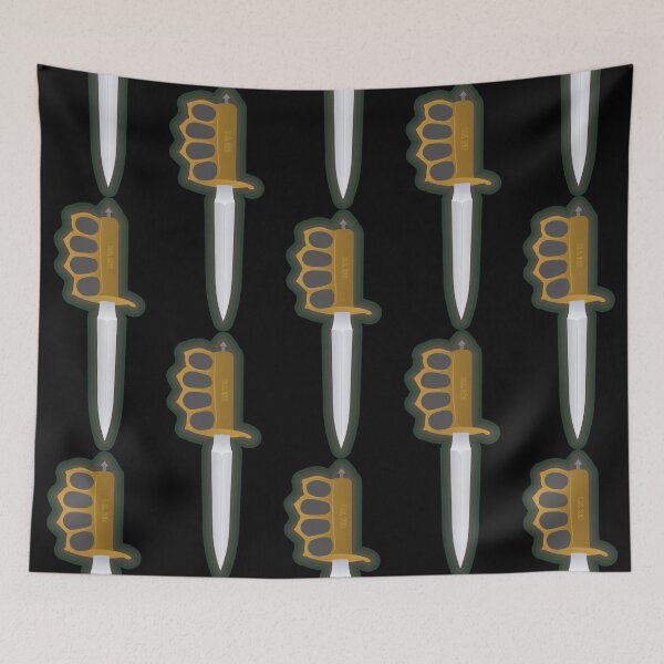 Item preview, Trench Knife with green border designed and sold by BRU Design.