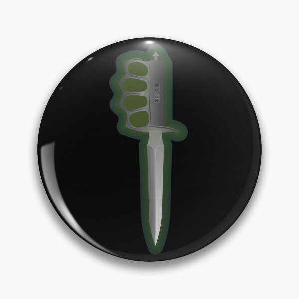 Item preview, Trench Knife with green border designed and sold by BRU Design.