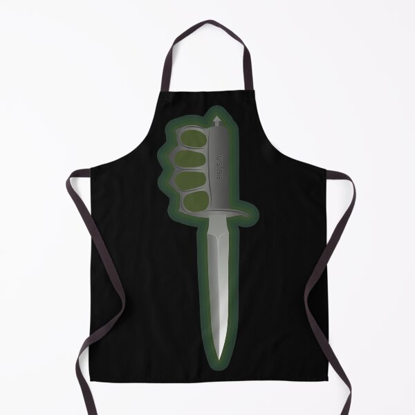 Item preview, Trench Knife with green border designed and sold by BRU Design.