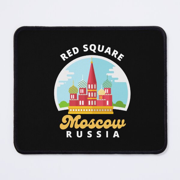 Item preview, Red Square Moscow / Krasnaya Ploshchad - Black designed and sold by travelforest.