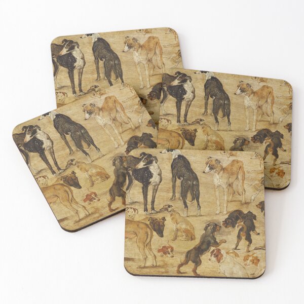 Item preview, Studies of Dogs (1616) - Jan Brueghel the Elder designed and sold by SALON DES ARTS.
