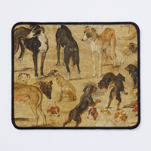 Item preview, Studies of Dogs (1616) - Jan Brueghel the Elder designed and sold by SALON DES ARTS.