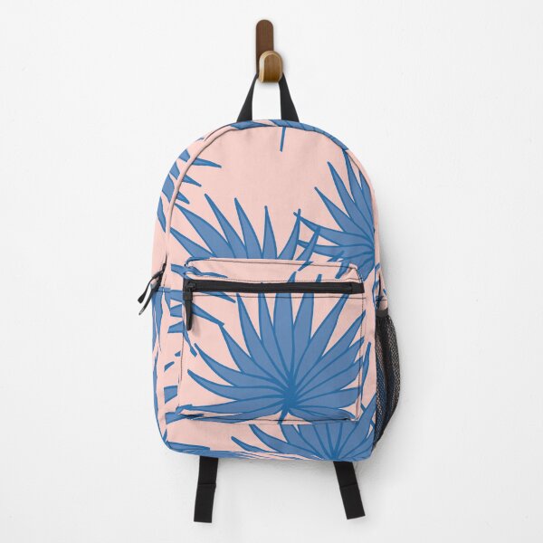 Item preview, Tropical Leaves Pattern Blue Saw Palmetto designed and sold by GraphicsClub.