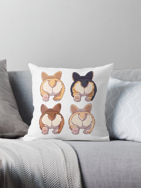 Item preview, Corgi Bottom Fashion- Butt, booty, fluffy and cute designed and sold by DeadBomb.