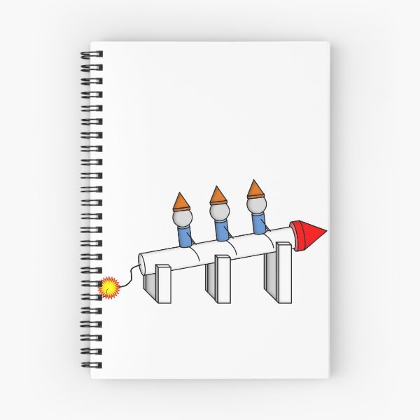 Item preview, Mignomes Sitting on a Rocket designed and sold by NoirPineapple.