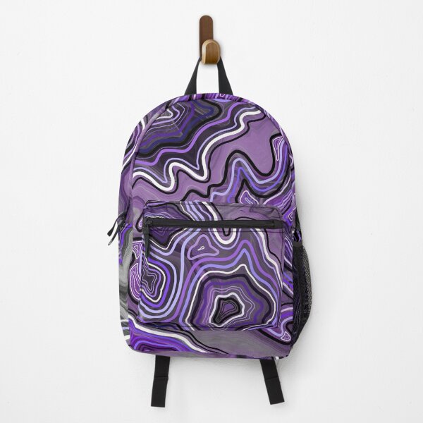 Item preview, Amethyst Hand Drawn Geode Digital Pattern designed and sold by Harriet Linton.