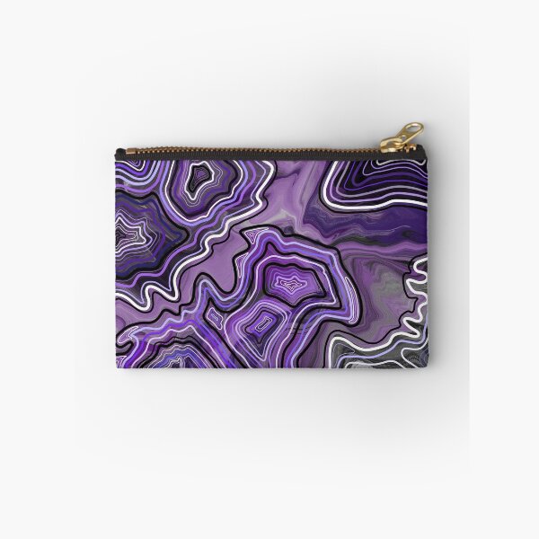 Item preview, Amethyst Hand Drawn Geode Digital Pattern designed and sold by Harriet Linton.
