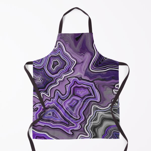 Item preview, Amethyst Hand Drawn Geode Digital Pattern designed and sold by Harriet Linton.