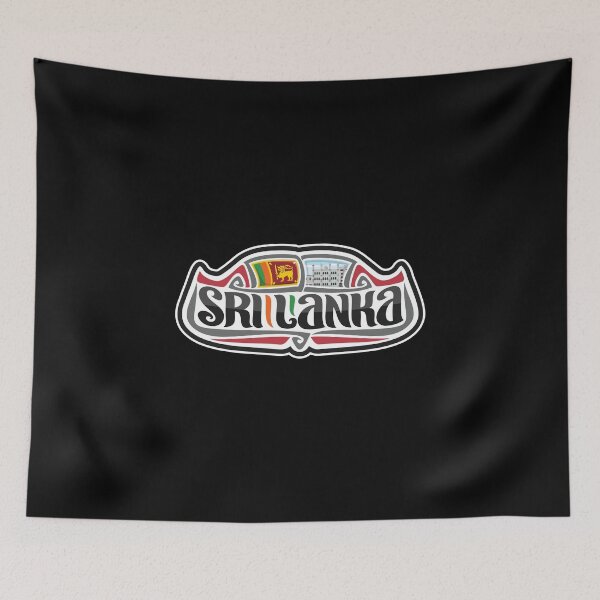 Item preview, Sri Lanka Flag Travel Souvenir Sticker Logo Badge designed and sold by TeeHome.