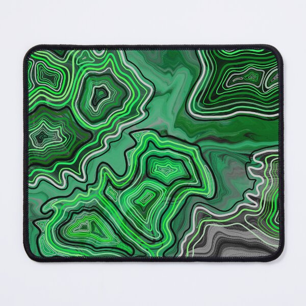 Item preview, Emerald Hand Drawn Geode Digital Pattern designed and sold by Harriet Linton.