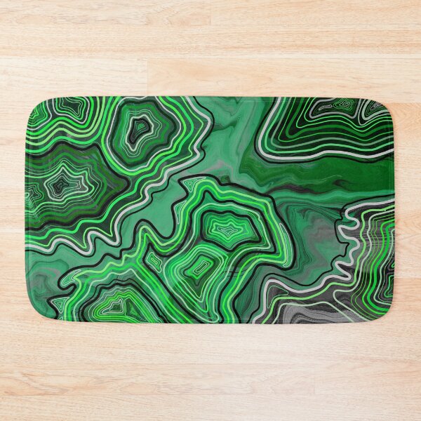Item preview, Emerald Hand Drawn Geode Digital Pattern designed and sold by Harriet Linton.