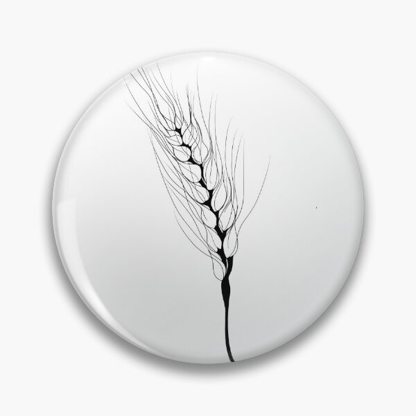 Item preview, Detailed sketch of wheat. idea for a tattoo ear of wheat close-up. harvesting designed and sold by Sunshine2504.