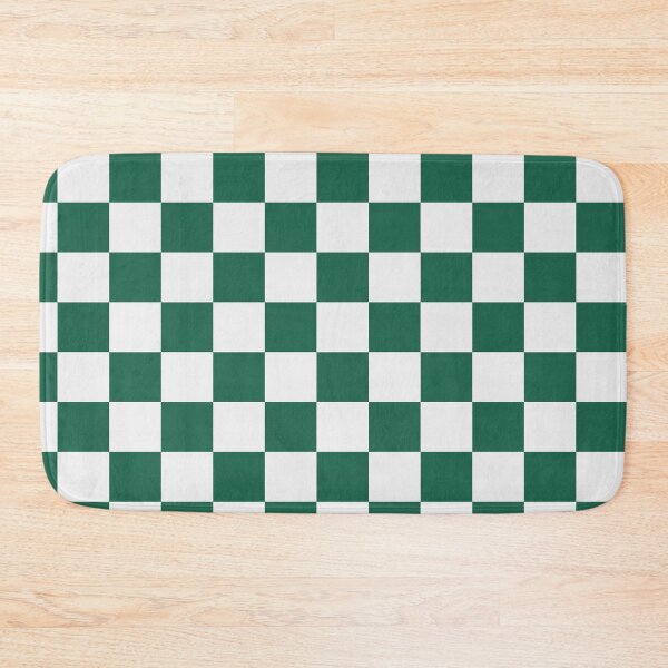 Artikelvorschau, Funky Checkered, Grün, Checkered Retro, Squares, Trendy, Boho, Trippy, 70er Vibes, Groovy Checkered entworfen und verkauft von lucentartshop1.