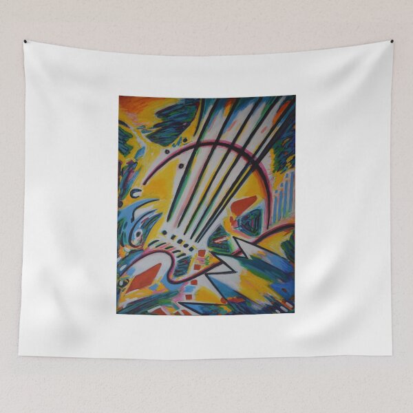 Artikelvorschau, Kandinsky Wassily inspirierte abstraktes buntes Design entworfen und verkauft von Vincent Loverso.