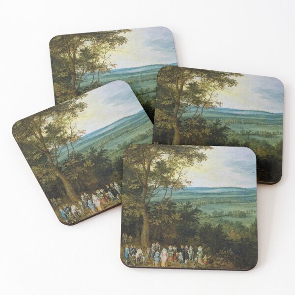 Item preview, The Archdukes Hunting (1611) - Jan Brueghel l'Ancien designed and sold by SALON DES ARTS.
