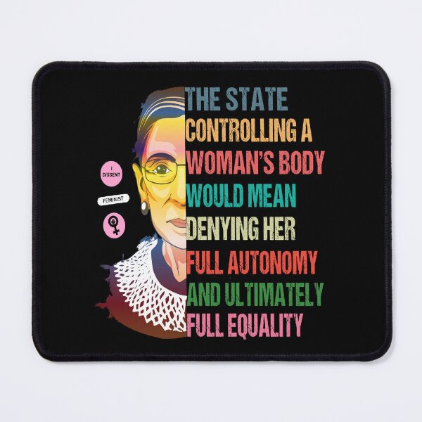 Item preview, My Body My Choice: Ruth Bader Ginsburg Pro Choice Feminist T-Shirt designed and sold by TrustedNomads.