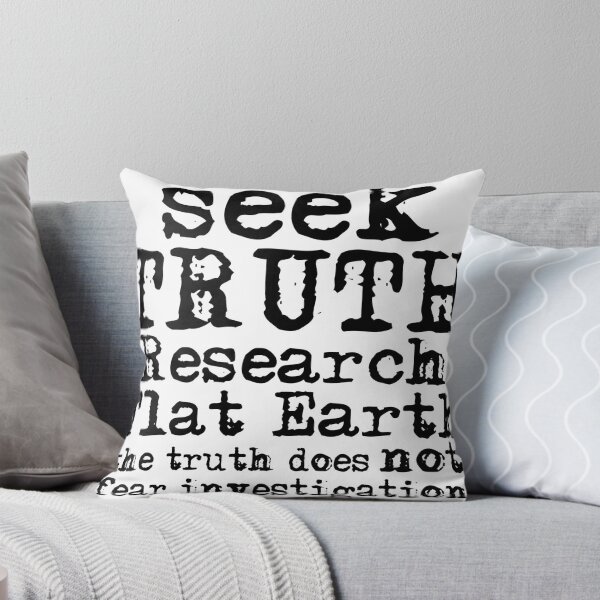 Item preview, seek Truth research flat earth designed and sold by flatbydesign.