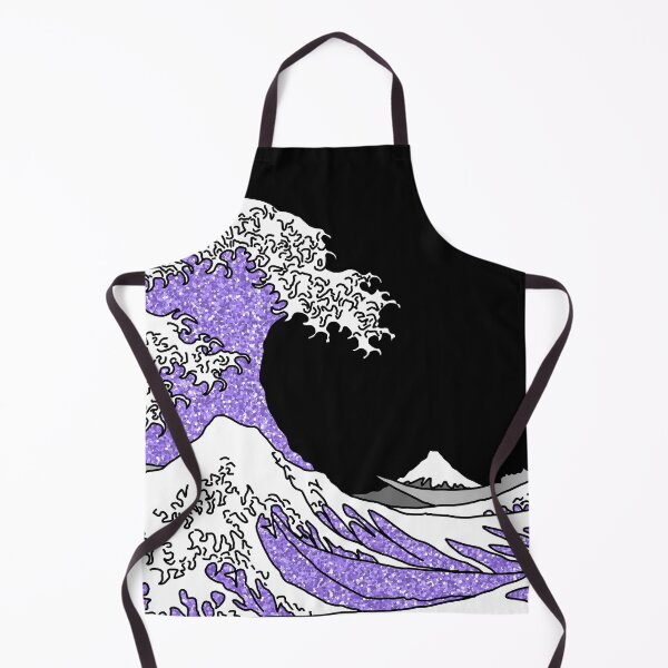 Item preview, The Great Purple Glitter Wave off Kanagawa designed and sold by Harriet Linton.